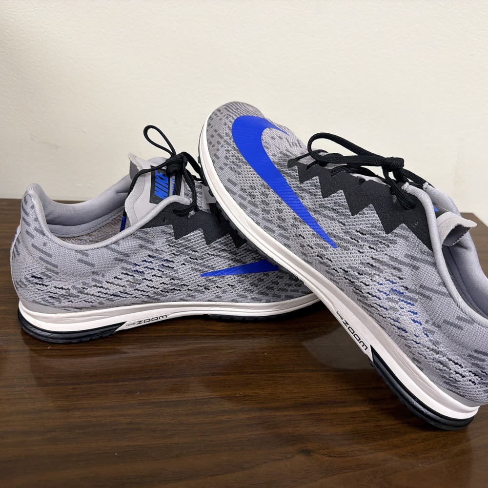 Nike Air Zoom Streak LT 4 Low Gray Size 12 - 924514-002